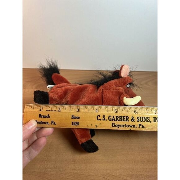 Walt Disney World exclusive Vintage 1990s Pumba bean bag plush - Picture 8 of 8